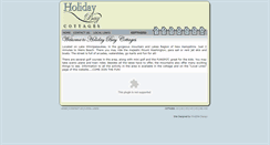Desktop Screenshot of holidaybaycottages.com