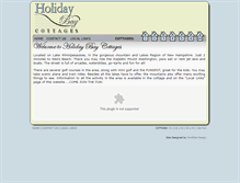 Tablet Screenshot of holidaybaycottages.com